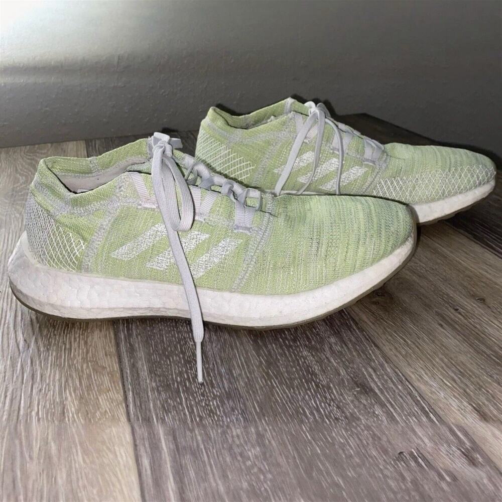 Adidas PureBoost Ultra GO LTD Green D97423 Mens US Size 8.5 Boost Sneaker Shoes